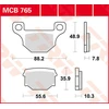 Image de TRW Lucas MCB765 Plaquette de frein