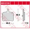Image de TRW, Plaquettes de frein, (Metal fritte)