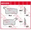 Image de TRW, Plaquettes de frein, (Metal fritte)