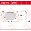 Image de TRW Lucas MCB806 Plaquette de frein