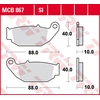 Image de TRW Lucas TRW Lucas MCB867SI Sinter Offroad Plaquette de frein