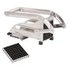 Image de Coupe-frites ménager inox sur ventouse - 2 couteaux