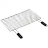 Image de Grille Chromée 57x30cm 2 Poignées Manche Soft Touch