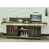 Image de Cuisine Extérieure FIDGI 3 avec Barbecue Gaz + Desserte + Evier