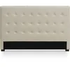 Image de Tête de Lit Capitonnée "Amor" 180cm Beige