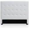Image de Tête de Lit Capitonnée "Amor" 140cm Blanc