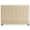 Image de Tête de lit capitonnée Velours Beige 160 Luxa