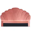 Image de Tête de Lit en Velours "Shelly" 180cm Rose