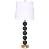 Image de Lampe à Poser Design "Davina" 81cm Noir & Blanc