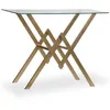 Image de Console Design en Verre "Pixoma" 106cm Or