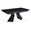 Image de Table à Manger Extensible "Sara" 180-260cm Noir