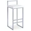 Image de Tabouret de Bar Design "Dakota" 80cm Blanc