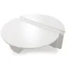 Image de Lot de 2 Tables Basses Design "Armango" 90cm Blanc