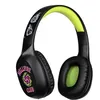 Image de Casque audio - Sans fil - Konix - Stranger Things - Bluetooth 5.3 smartphones, tablettes - Microphone - Autonomie 30 h - Noir/jaune