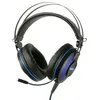 Image de Micro-casque filaire Gaming Konix Mythics PS-U700 Noir et Bleu pour PS4