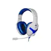Image de Casque-micro Gaming universel Konix - FFF - Blanc et bleu