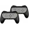 Image de Konix Joy-Con Grips (Switch 2), Manette : accessoires, Noir, Gris