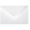 Image de Clairefontaine Pollen Simple Card - Blanc irisé - 160 x 160 mm 25 unités cartes d'invitation
