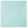 Image de Enveloppes - Carré - 140x140mm - Pollen - Vert jade - 20 unités - Clairefontaine