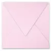 Image de Enveloppes - Carré - 165x165mm - Pollen - Rose dragée - 20 unités - Clairefontaine