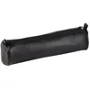 Image de Trousse scolaire ronde en cuir Clairefontaine 1 compartiment Noir