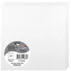 Image de Pack de 25 cartes pliées Pollen 135 x 135 mm Blanc Irisé