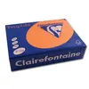 Image de Ramette de papier - A4 - Orange vif - 210g - Impression - 250 feuilles - Clairefontaine Trophée