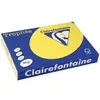 Image de Ramette papier couleur Clairefontaine A3 80g - Jaune soleil