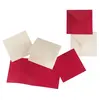 Image de Paquet de 25 cartes pliées Pollen 160x160mm Ivoire 210g