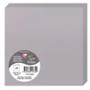 Image de Pack de 25 cartes pliées Pollen 135 x 135 mm Gris Koala