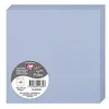Image de Pack de 25 cartes pliées Pollen 135 x 135 mm Bleu Lavande