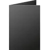 Image de 25 Cartes double Pollen - Noir - 110x155mm