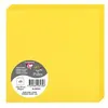 Image de Pack de 25 cartes pliées Pollen 135 x 135 mm Jaune Soleil