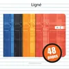 Image de Carnet Répertoire Piqué 14,8 x 21 cm 48 pages ligné Clairefontaine