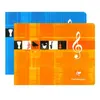 Image de Clairefontaine Cahier de Musique, 170 x 220 mm à litalienne