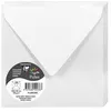 Image de Lot de 25 enveloppes Pollen 14 x 14 cm Blanc irisé