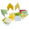 Image de Clairefontaine - Enveloppe Pollen 16x16 120g Vert - Paquet De 20