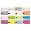 Image de Enveloppe - CLAIREFONTAINE - Pollen - 110x220 mm - Vert menthe - 120g - paquet de 20