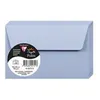 Image de Pack de 20 enveloppes Clairefontaine Pollen 90 x 140 mm Bleu Lavande