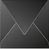 Image de 20 Enveloppes Pollen - Noir - 140x140mm