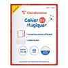 Image de Cahier - 17x22(cm) - Grands carreaux - 48 pages - couverture en carton - sans spirale - Clairefontaine