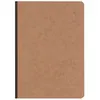 Image de Carnet brochure Clairefontaine Age Bag A5 avec 192 pages lignées 14,8 x 21 cm Tabac