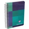 Image de Carnet Reliure Intégrale 9,5x14 180 pages Q.5x5 couleurs assorties