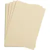 Image de Clairefontaine, Papier à bricolage, Etival Color paquet 24F 50x65cm 160g - Ivoire (160 g/m², 17x)
