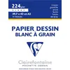 Image de Pochette Dessin à grain 29,7x42cm 10 feuilles 224g