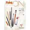 Image de Bloc Papier dessin Clairefontaine Multi-technique Paint'On A3 40 feuilles Blanc