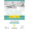 Image de Calque bloc colle 50 feuilles A4 90/95 g