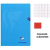 Image de Lot de 2 cahiers - A4 (21x29,7cm) - Grands carreaux - 96 pages - couverture en polypro - sans spirale - Clairefontaine - Mimesys
