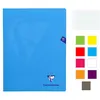 Image de Lot de 9 cahiers - 24x32(cm) - Grands carreaux - 96 pages - couverture en polypro - sans spirale - Clairefontaine - Mimesys