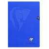 Image de Cahier grand format Clairefontaine Mimesys A4 96 pages Bleu Marine